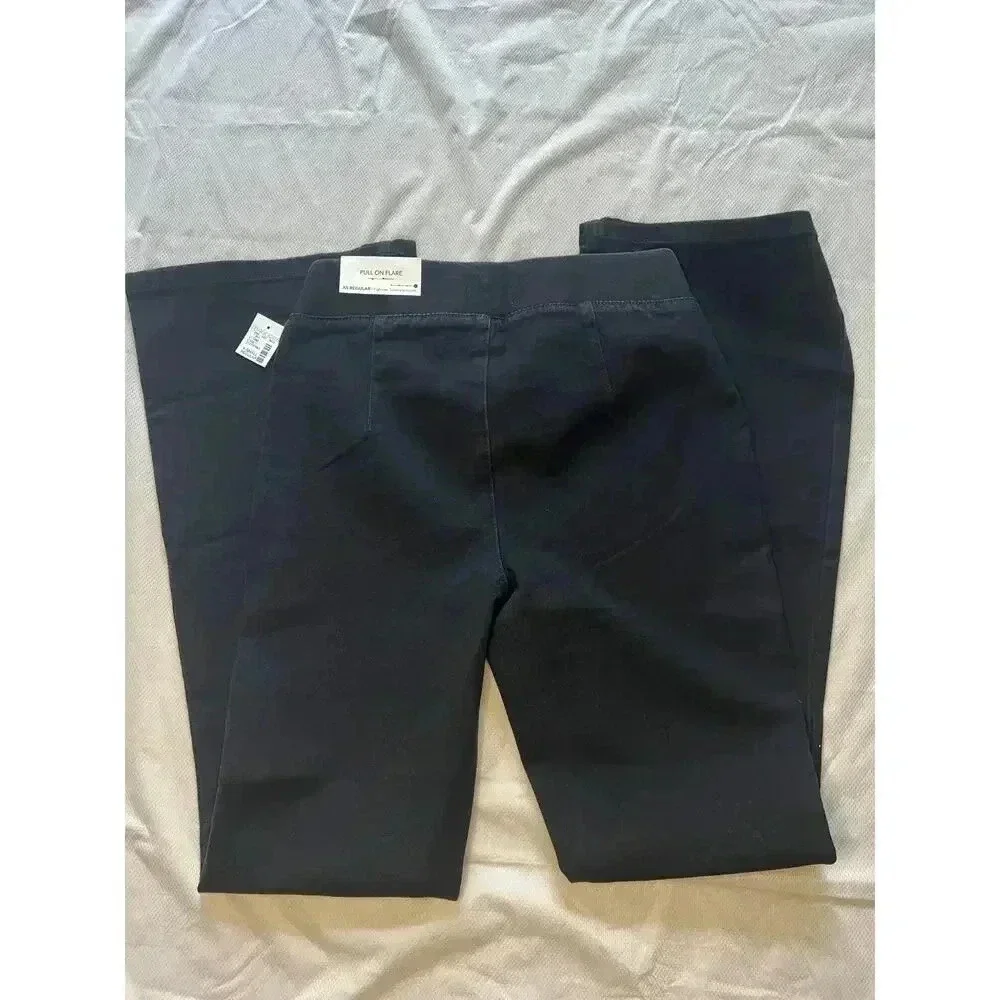 M Jeans Pull on High Rise Flare by Maurices size XS NWT Sold Out Online - Picture 6 of 6